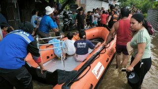 Banjir di Kab. Lombok Barat tanggal 10 Februari 2025