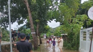 Banjir di Kab. Sumbawa Barat tanggal 10 Februari 2025