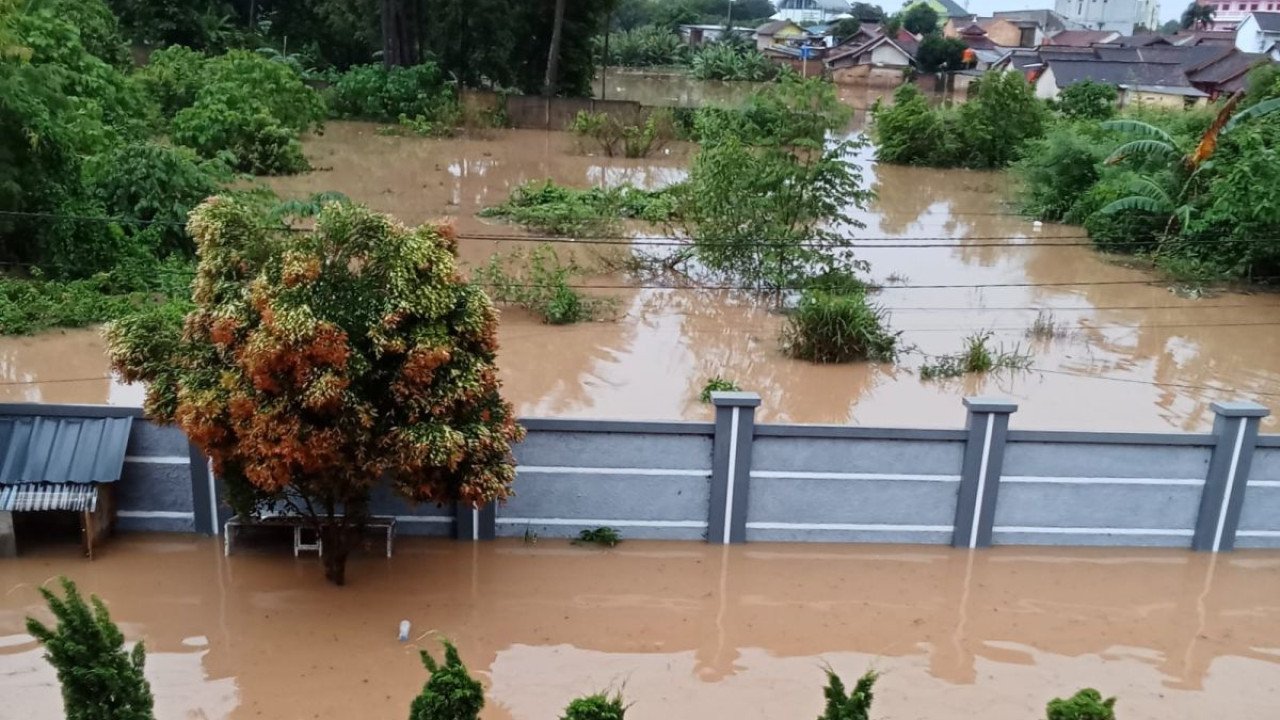 Banjir di Kota Bandar Lampung tanggal 22 Februari 2025