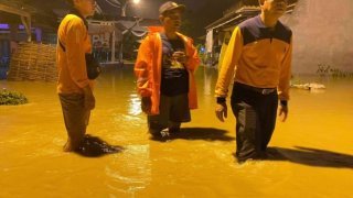 Banjir di Kab. Mojokerto tanggal 24 Februari 2025