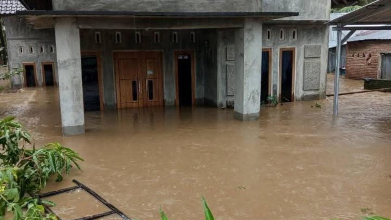 Banjir di Kab. Sumbawa tanggal 24 Februari 2025