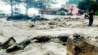 Banjir di Kab. Dairi tanggal 25 Februari 2025