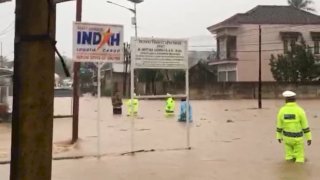 Banjir di Kab. Pesawaran tanggal 27 Februari 2025