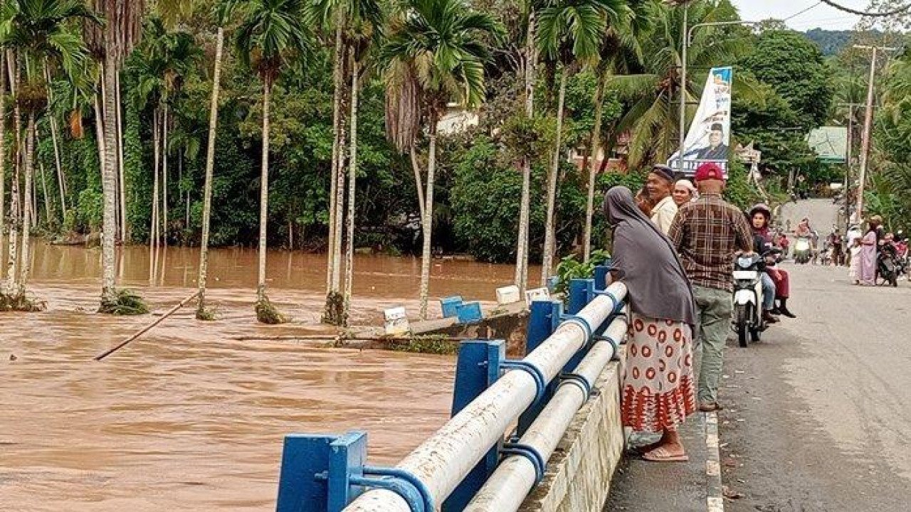 Banjir di Kab. Sijunjung tanggal 27 Februari 2025