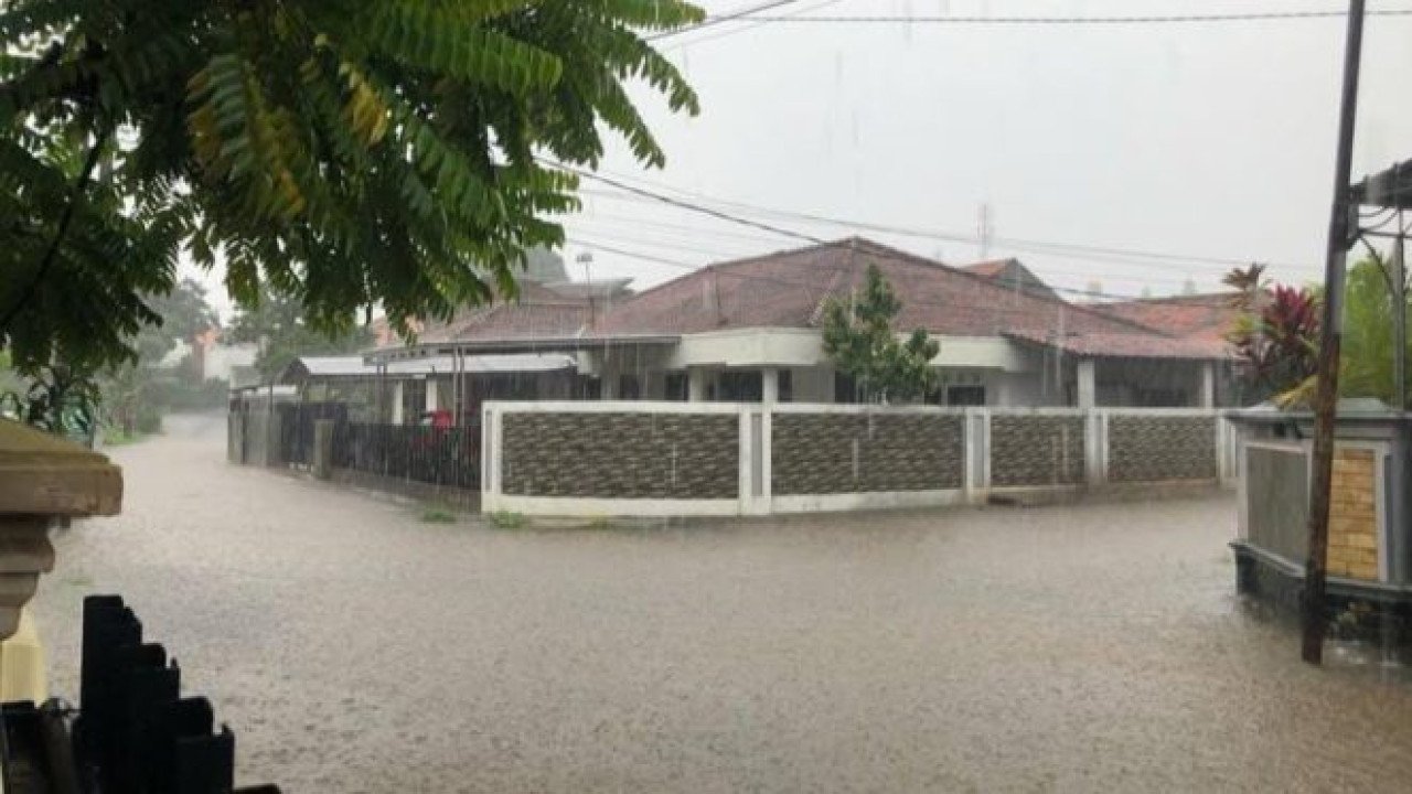 Banjir di Kota Bandar Lampung tanggal 02 Maret 2025