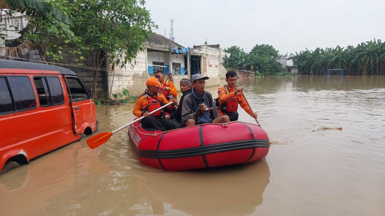 Banjir di Kota Bekasi tanggal 03 Maret 2025