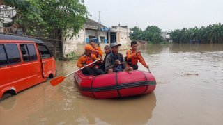 Banjir di Kota Bekasi tanggal 03 Maret 2025