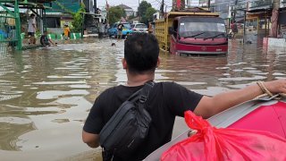 Banjir di Kota Tangerang Selatan tanggal 03 Maret 2025