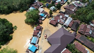 Banjir di Kab. Balangan tanggal 04 Maret 2025