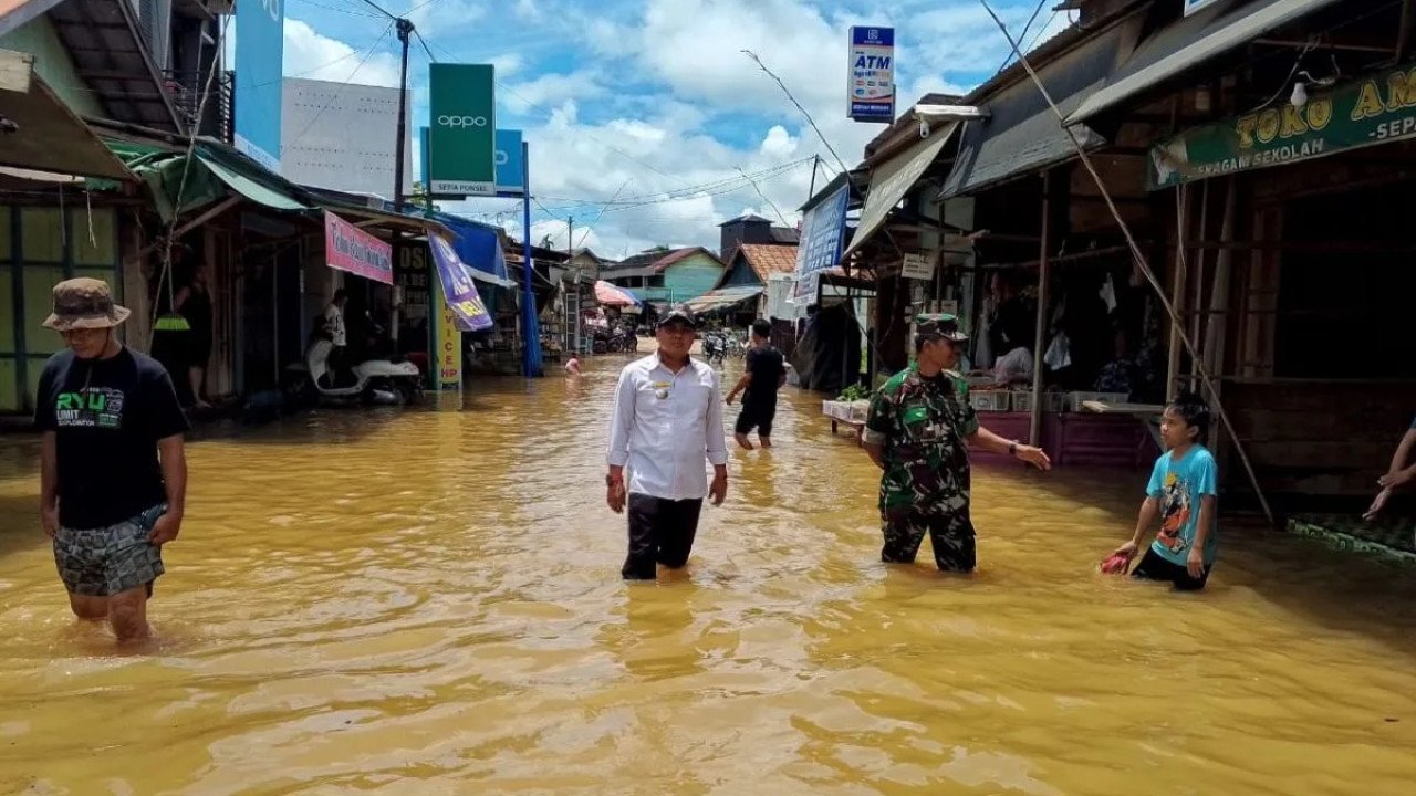 Banjir di Kab. Katingan tanggal 06 Maret 2025