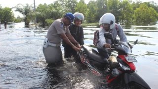 Banjir di Kab. Pelalawan tanggal 11 Maret 2025