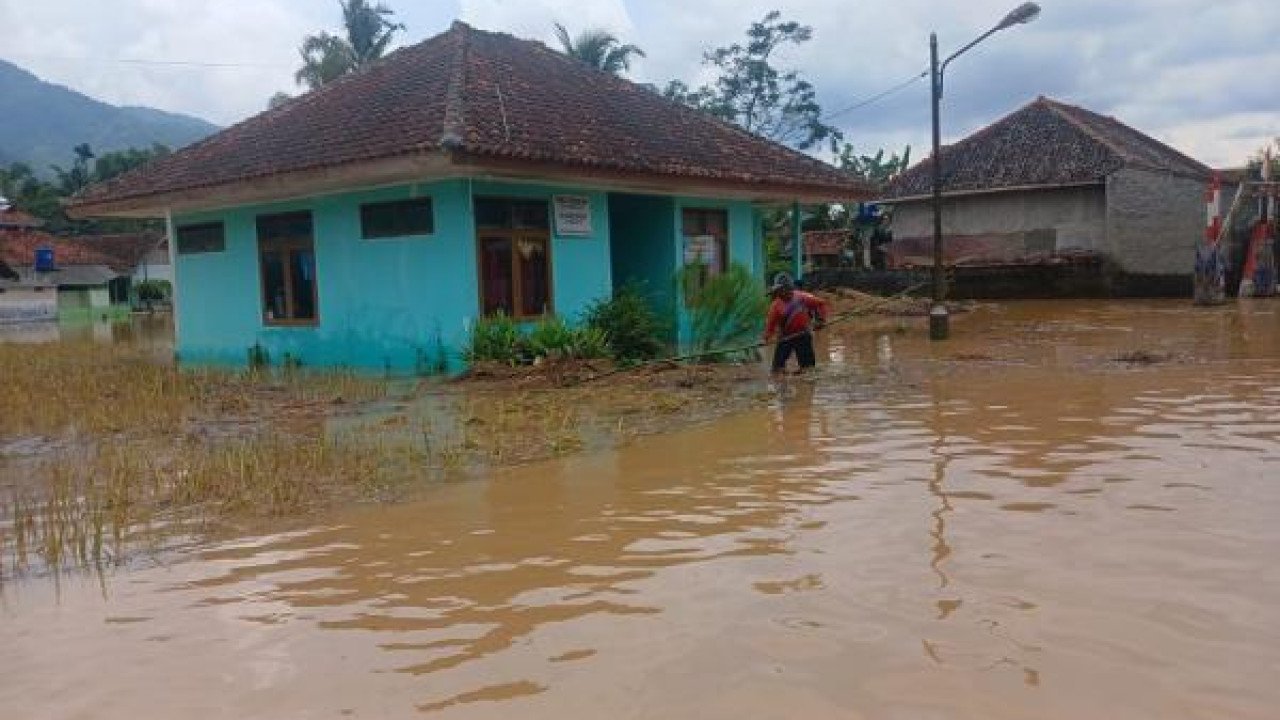 Banjir di Kab. Tasikmalaya tanggal 13 Maret 2025