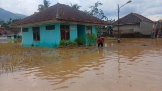 Banjir di Kab. Tasikmalaya tanggal 13 Maret 2025