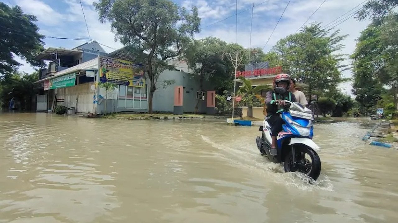 Banjir di Kab. Gresik tanggal 15 Maret 2025
