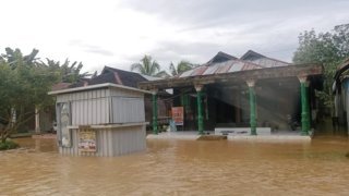 Banjir di Kab. Balangan tanggal 17 Maret 2025