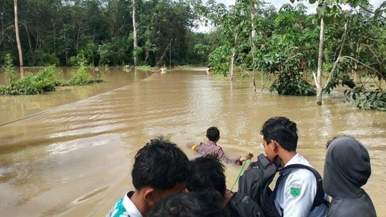 Banjir di Kab. Balangan tanggal 19 Maret 2025