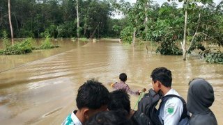 Banjir di Kab. Balangan tanggal 19 Maret 2025