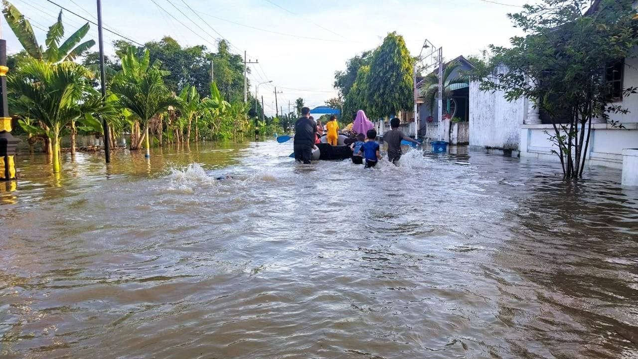Banjir di Kab. Magetan tanggal 29 Maret 2025