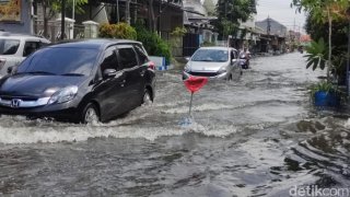 Banjir di Kab. Sidoarjo tanggal 01 April 2025