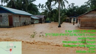 Banjir di Kab. Aceh Selatan tanggal 03 April 2025