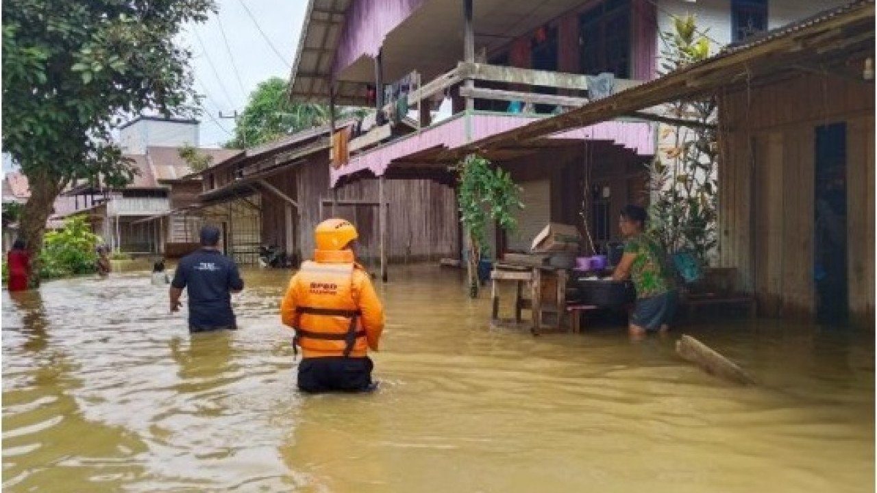 Banjir di Kab. Kapuas tanggal 09 April 2025