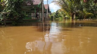 Banjir di Kab. Murung Raya tanggal 09 April 2025