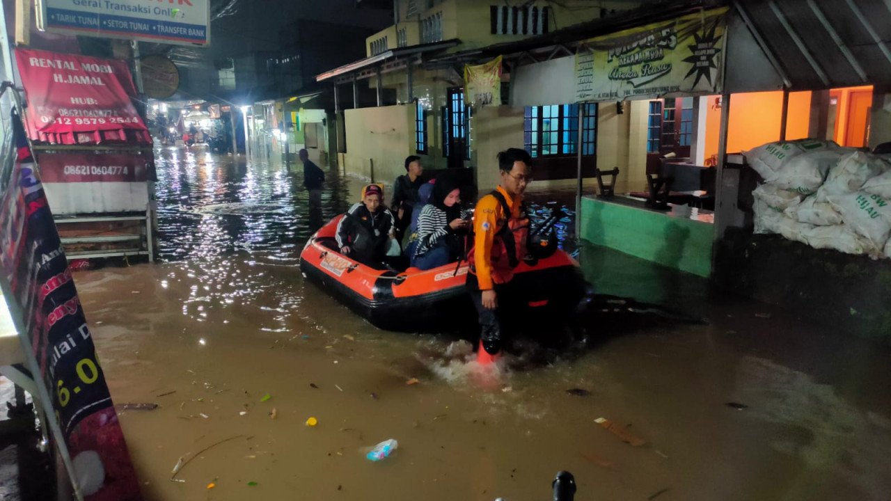 Banjir di Kab. Bogor tanggal 12 April 2025