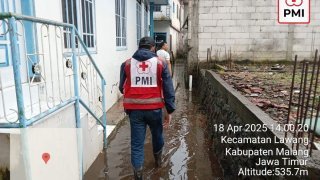 Banjir di Kab. Malang tanggal 18 April 2025