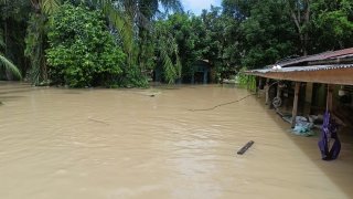 Banjir di Kab. Labuhanbatu tanggal 20 April 2025