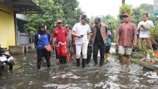 Bupati Sidoarjo Subandi Sidak Banjir