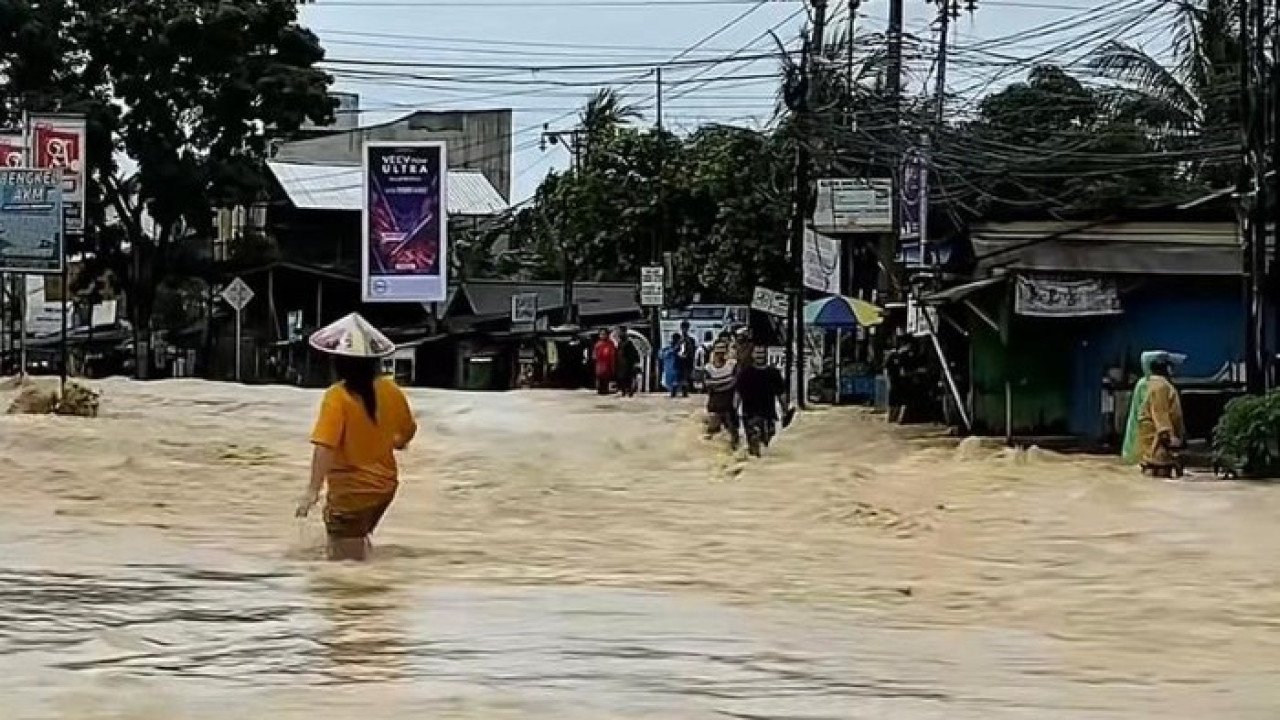 Banjir di Kota Samarinda tanggal 12 Mei 2025