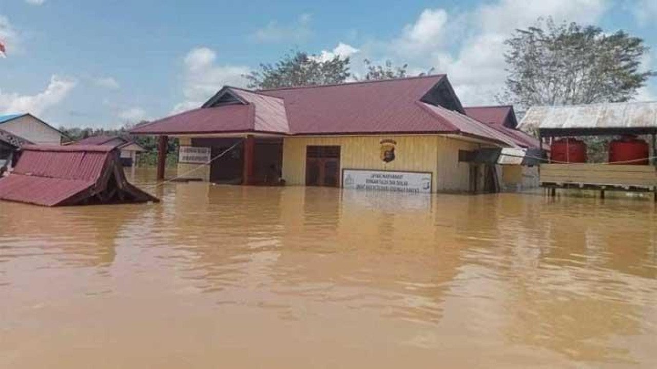 Banjir di Kab. Mahakam Ulu tanggal 17 Mei 2025