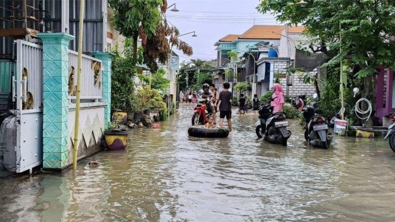 Banjir di Kab. Gresik tanggal 18 Mei 2025