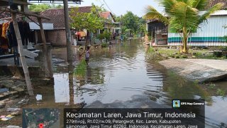 Banjir di Kab. Lamongan tanggal 18 Mei 2025