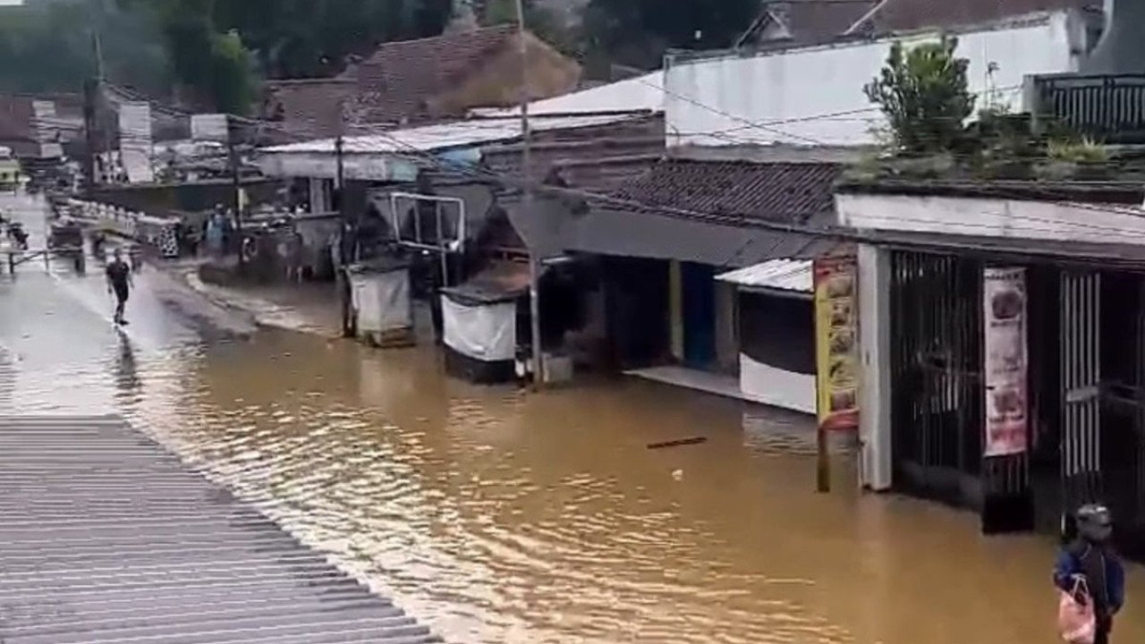 Banjir di Kab. Ciamis tanggal 21 Mei 2025
