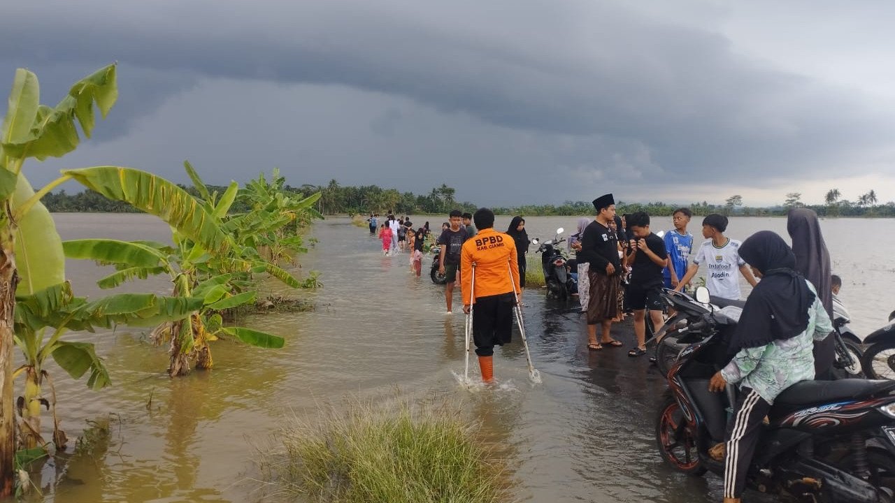 Banjir di Kab. Ciamis tanggal 26 Mei 2025