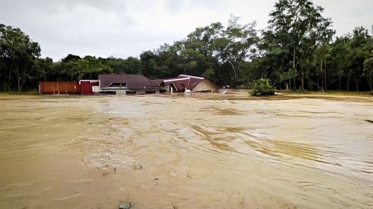 Banjir di Kab. Berau tanggal 27 Mei 2025