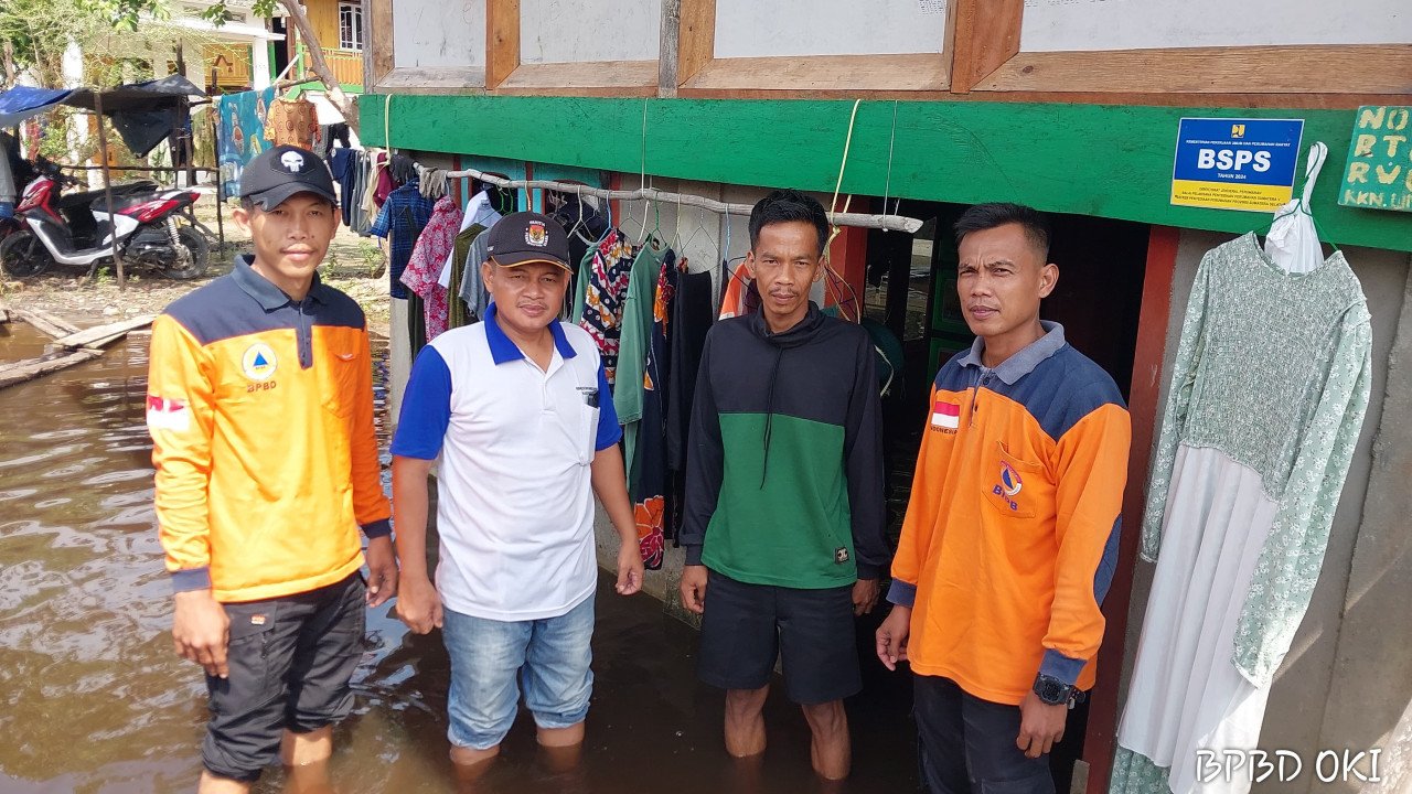 Banjir di Kab. Ogan Komering Ilir tanggal 07 Juni 2025