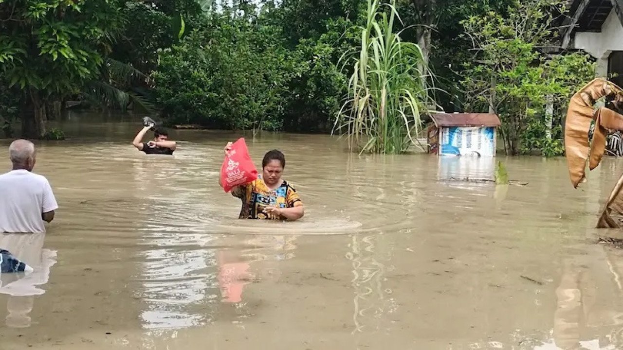Banjir di Kab. Gresik tanggal 09 Juni 2025