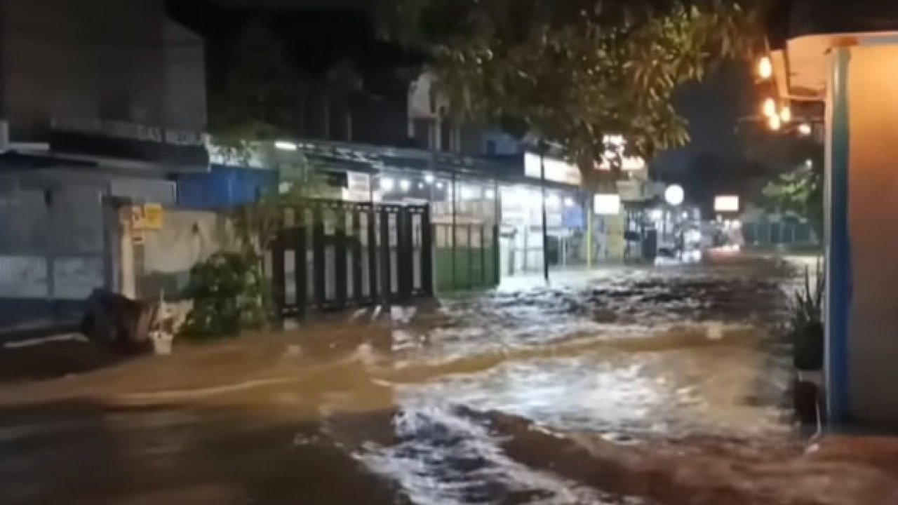Perumahan Taman Cibodas Tangerang Tergenang Banjir