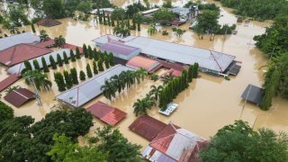 Banjir di Kab. Aceh Utara tanggal 22 November 2025