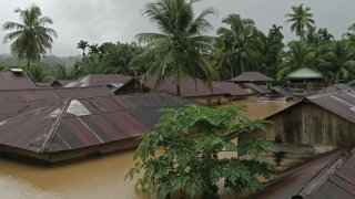 Banjir di Kab. Mandailing Natal tanggal 22 November 2025