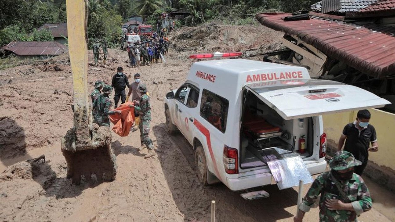 Banjir di Kab. Tapanuli Selatan tanggal 25 November 2025