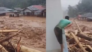 Banjir di Kab. Tapanuli Tengah tanggal 25 November 2025
