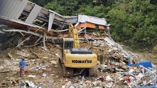 Banjir di Kab. Tapanuli Utara tanggal 25 November 2025