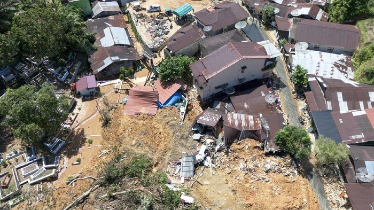 Banjir di Kota Sibolga tanggal 25 November 2025