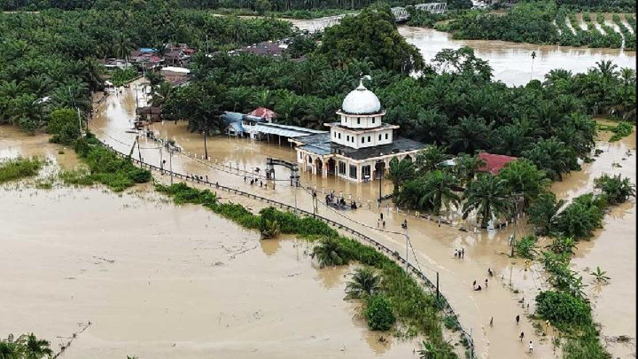 Banjir di Kab. Aceh Barat tanggal 26 November 2025
