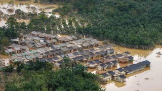 Banjir di Kab. Aceh Tamiang tanggal 26 November 2025