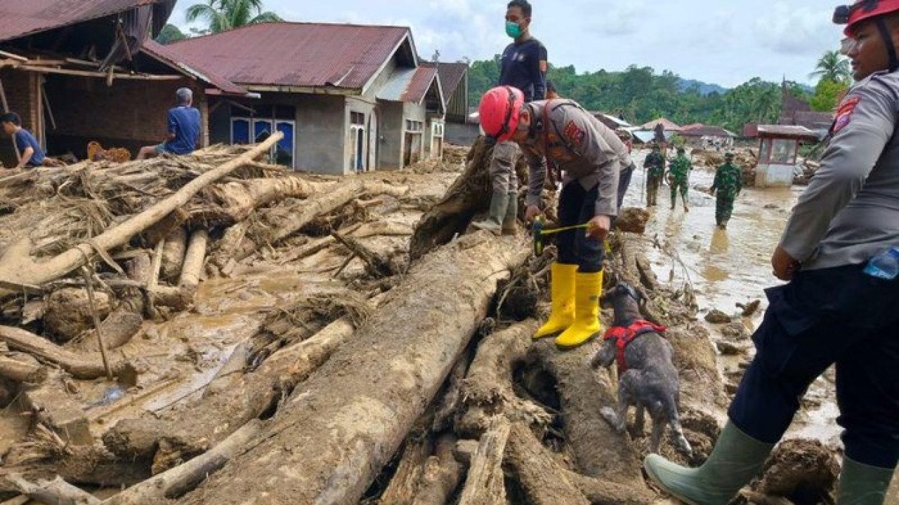 Banjir di Kab. Agam tanggal 27 November 2025