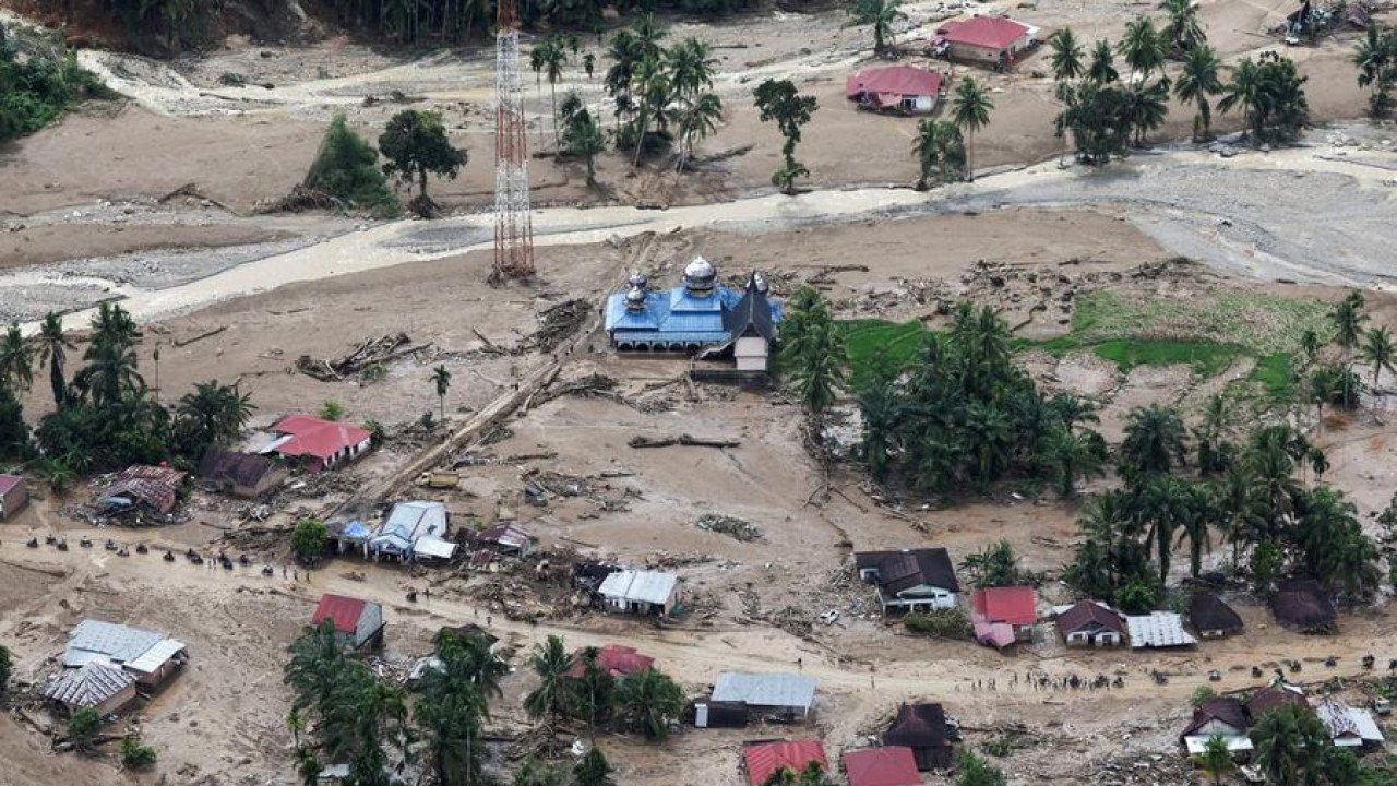 Banjir di Kab. Agam tanggal 27 November 2025